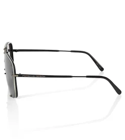 Porsche Design 50Y Óculos De Sol P´8928 (O) Black, Platinum Grey Outlet